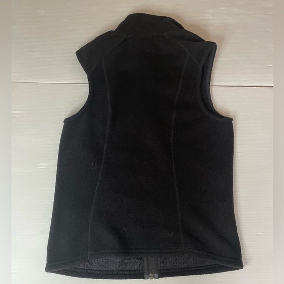 Patagonia Synchilla Black Full Zip Fleece Vest size small Women’s - Picture 5 of 7